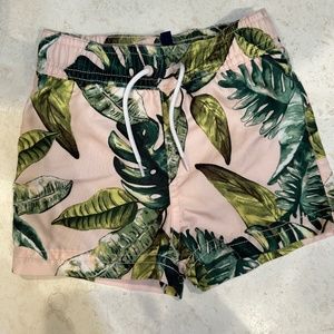 Janie and Jack 3-6 MO boys swim trunks